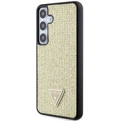 Guess GUHCS24MHDGPPD S24+ S926 złoty|gold hardcase Rhinestone Triangle цена и информация | Чехлы для телефонов | 220.lv