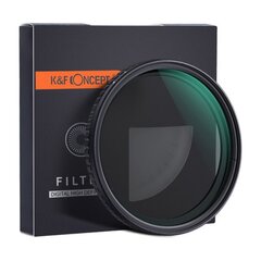 K&F Concept 86mm XV38 Nano-X Variable/Fader ND Filter цена и информация | Фильтры | 220.lv