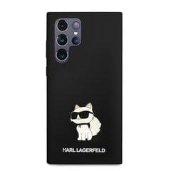 Karl Lagerfeld Liquid Silicone Choupette NFT Case for Samsung Galaxy S24 Ultra Black цена и информация | Чехлы для телефонов | 220.lv