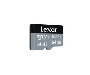 Lexar Pro microSDHC/microSDXC 64GB cena un informācija | Atmiņas kartes fotokamerām | 220.lv