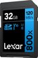 Lexar Professional 800X Sdhc цена и информация | Atmiņas kartes fotokamerām | 220.lv