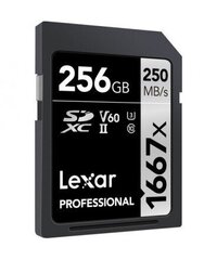 Lexar Professional Sdhc/Sdxc 1667X cena un informācija | Atmiņas kartes fotokamerām | 220.lv