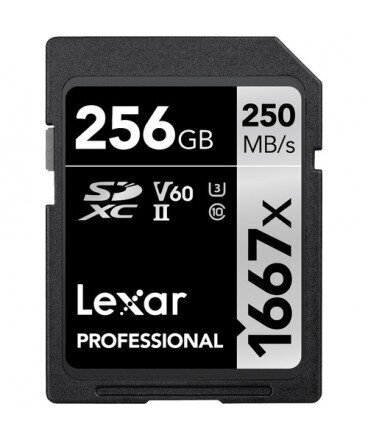 Lexar Professional Sdhc/Sdxc 1667X цена и информация | Atmiņas kartes fotokamerām | 220.lv