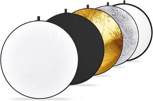 Neewer 5in1 Reflector 110cm 10000076 цена и информация | Осветительное оборудование для фотосъемок | 220.lv