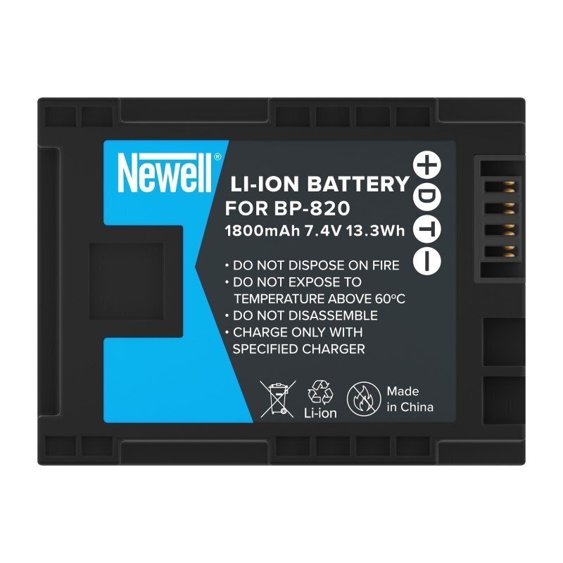 Newell BP-820 Canon cena un informācija | Akumulatori fotokamerām | 220.lv