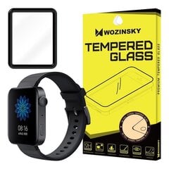 Защитное стекло LCD "Wozinsky 5D Full Glue" Xiaomi Mi Watch Lite чёрное цена и информация | Аксессуары для смарт-часов и браслетов | 220.lv