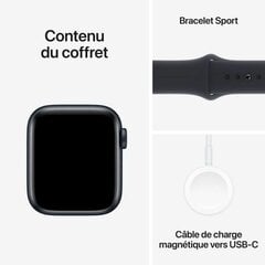 Apple Watch SE MRGA3QF/A Midnight цена и информация | Смарт-часы (smartwatch) | 220.lv