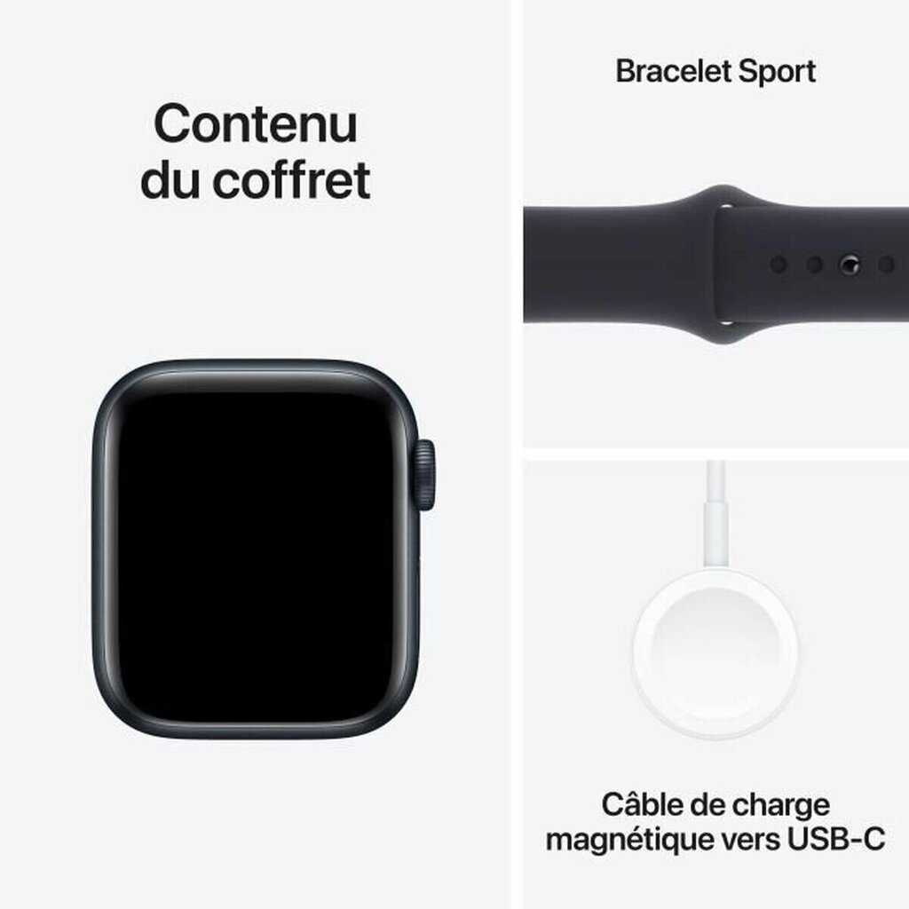 Apple Watch SE MR9X3QF/A Midnight цена и информация | Viedpulksteņi (smartwatch) | 220.lv