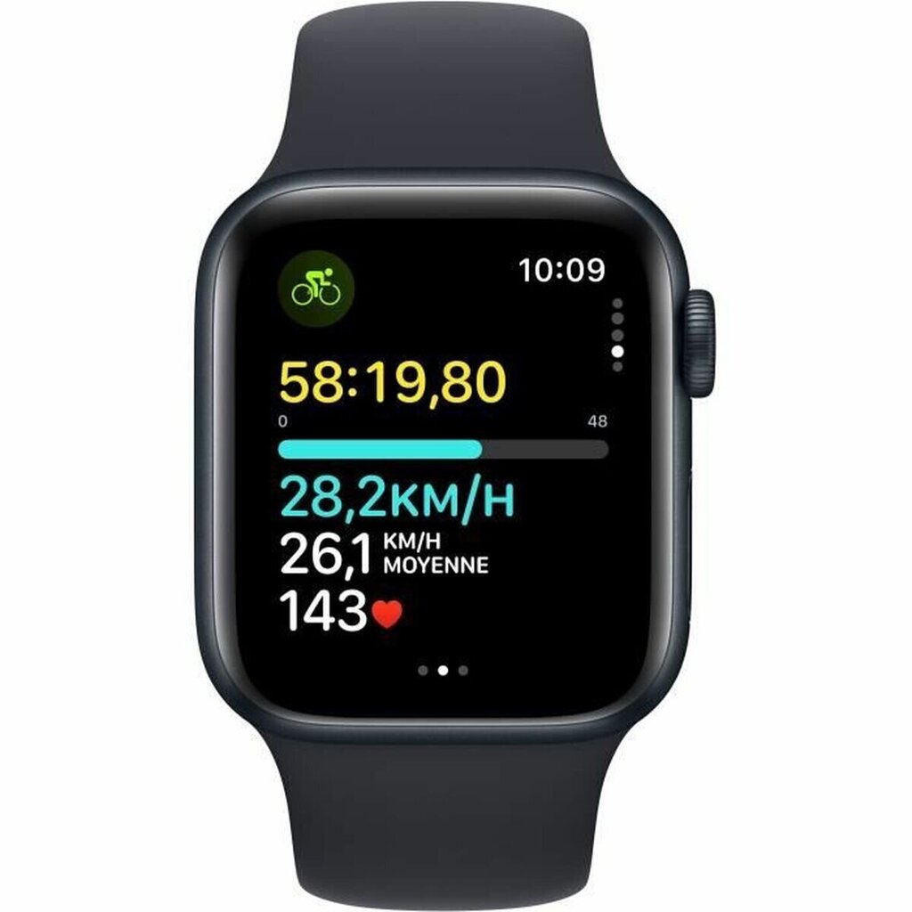 Apple Watch SE MR9X3QF/A Midnight цена и информация | Viedpulksteņi (smartwatch) | 220.lv