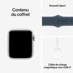 Apple Watch SE MRGM3QF/A Storm Blue цена и информация | Смарт-часы (smartwatch) | 220.lv