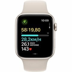 Apple Watch SE MRE53QF/A Starlight цена и информация | Смарт-часы (smartwatch) | 220.lv