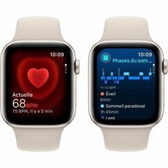 Apple Watch SE MRGX3QF/A Starlight цена и информация | Смарт-часы (smartwatch) | 220.lv