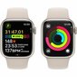 Apple Watch Series 9 41mm Starlight Aluminum/Starlight Sport Band cena un informācija | Viedpulksteņi (smartwatch) | 220.lv