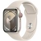 Apple Watch Series 9 41mm Starlight Aluminum/Starlight Sport Band cena un informācija | Viedpulksteņi (smartwatch) | 220.lv