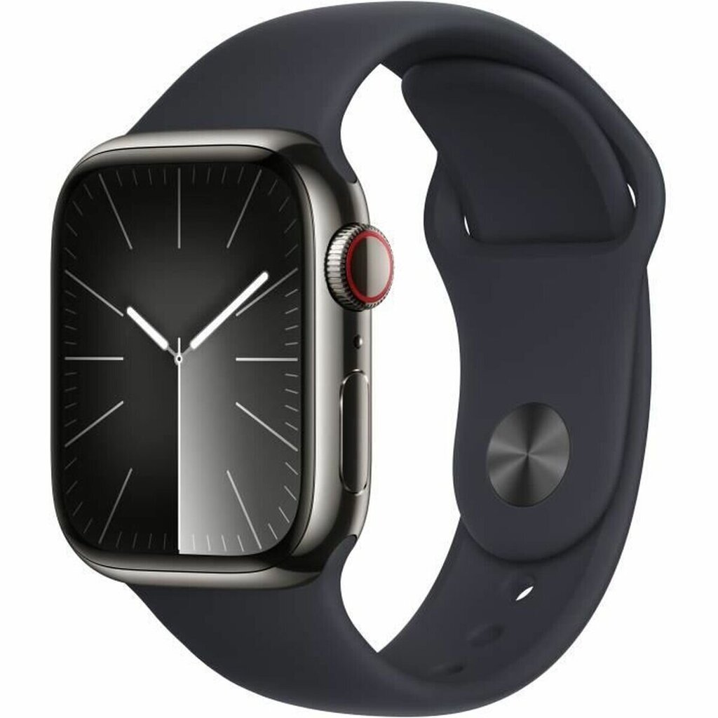 Apple Watch Series 9 41mm Graphite Stainless Steel/Midnight Sport Band цена и информация | Viedpulksteņi (smartwatch) | 220.lv