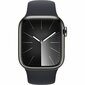 Apple Watch Series 9 41mm Graphite Stainless Steel/Midnight Sport Band цена и информация | Viedpulksteņi (smartwatch) | 220.lv