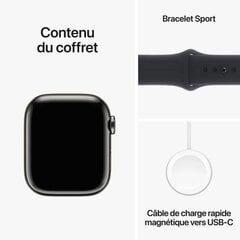 Apple Series 9 41 mm black S7193069 цена и информация | Смарт-часы (smartwatch) | 220.lv