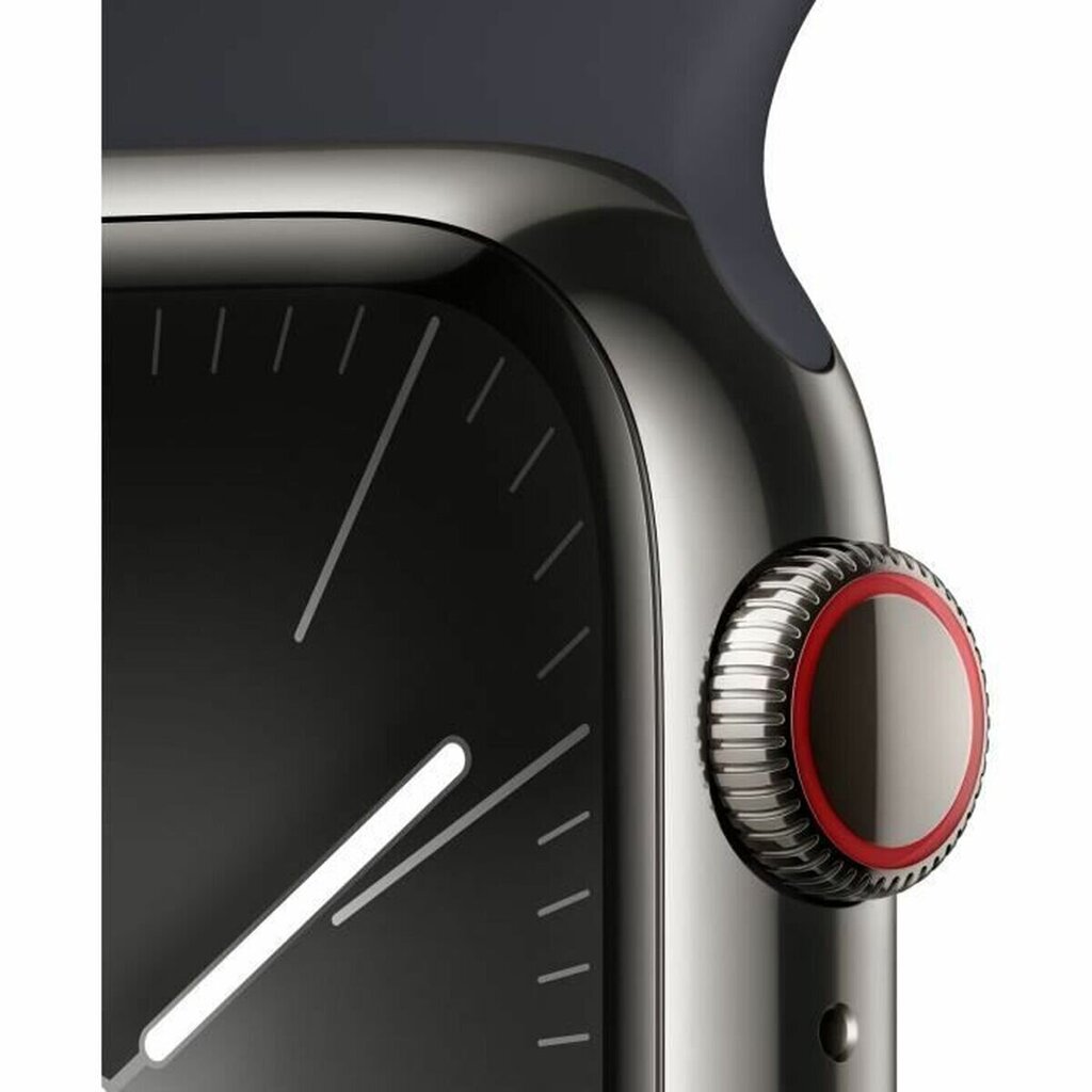 Apple Watch Series 9 41mm Graphite Stainless Steel/Midnight Sport Band цена и информация | Viedpulksteņi (smartwatch) | 220.lv