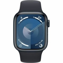 Apple Watch Series 9 GPS 41mm Midnight Aluminium Case with Midnight Sport Loop MR8Y3ET/A цена и информация | Смарт-часы (smartwatch) | 220.lv