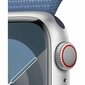 Apple Watch Series 9 41mm Silver Aluminum/Winter Blue Sport Loop cena un informācija | Viedpulksteņi (smartwatch) | 220.lv