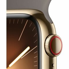 Apple Watch Series 9 41mm Gold Stainless Steel/Clay Sport Band цена и информация | Смарт-часы (smartwatch) | 220.lv