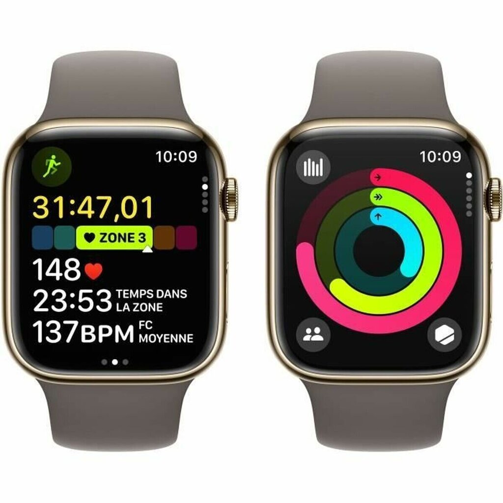 Apple Series 9 45 mm brown gold S7193098 цена и информация | Viedpulksteņi (smartwatch) | 220.lv