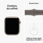 Apple Watch Series 9 45mm Gold Stainless Steel/Clay Sport Band cena un informācija | Viedpulksteņi (smartwatch) | 220.lv