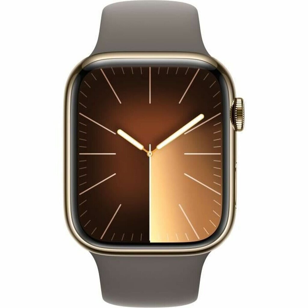 Apple Watch Series 9 45mm Gold Stainless Steel/Clay Sport Band cena un informācija | Viedpulksteņi (smartwatch) | 220.lv