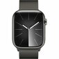 Apple Watch Series 9 45mm Graphite Stainless Steel/Graphite Milanese Loop cena un informācija | Viedpulksteņi (smartwatch) | 220.lv