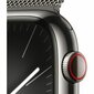 Apple Watch Series 9 45mm Graphite Stainless Steel/Graphite Milanese Loop cena un informācija | Viedpulksteņi (smartwatch) | 220.lv