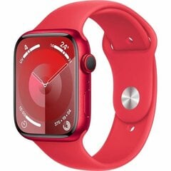 Apple Watch Series 9 45mm Red Aluminum Case/Red Sport Band cena un informācija | Viedpulksteņi (smartwatch) | 220.lv