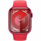 Apple Watch Series 9 45mm Red Aluminum Case/Red Sport Band cena un informācija | Viedpulksteņi (smartwatch) | 220.lv