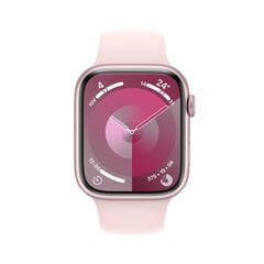 Apple Watch Series 9 45mm Pink Aluminum/Light Pink Sport Band cena un informācija | Viedpulksteņi (smartwatch) | 220.lv