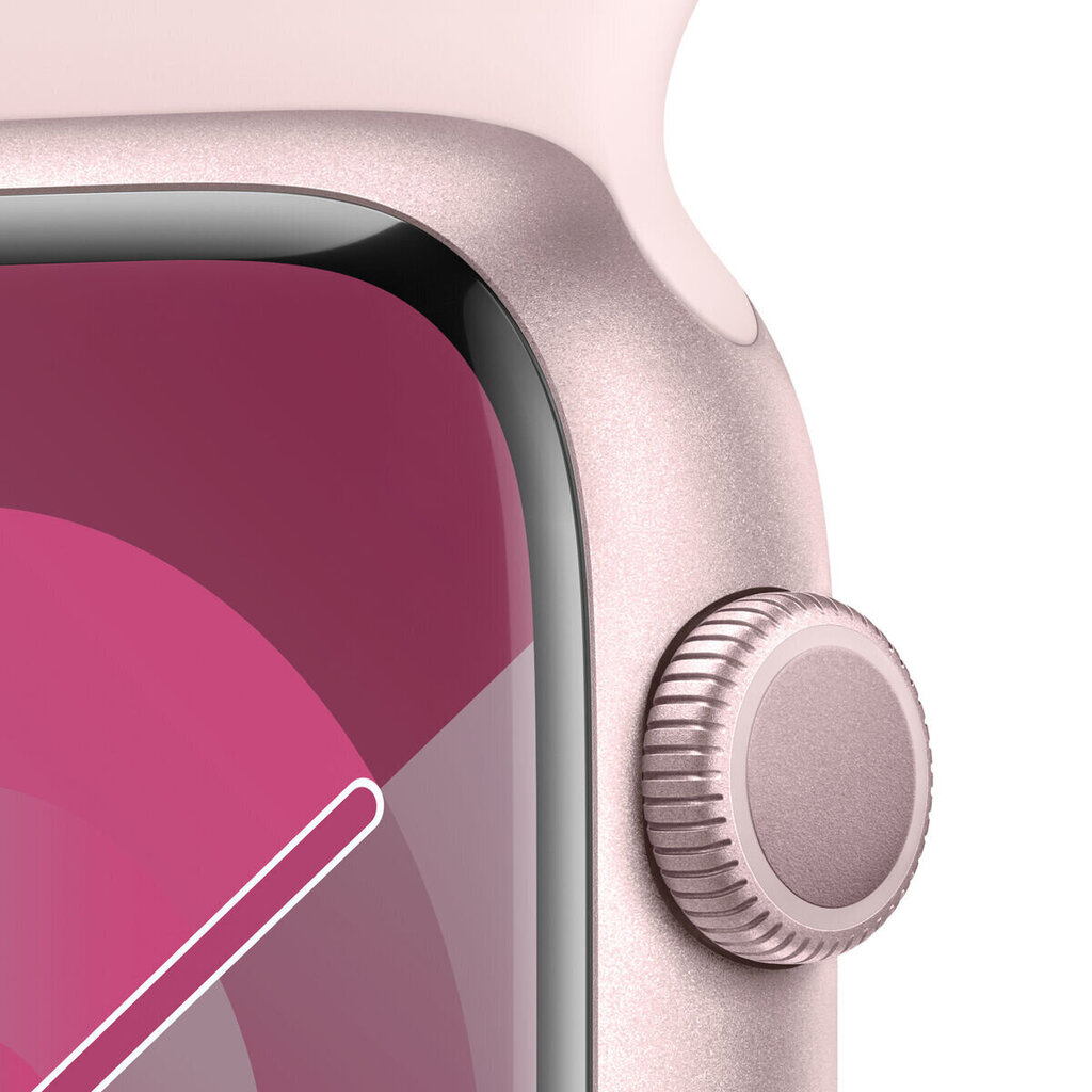 Apple Watch S9 45 mm pink S7798512 cena un informācija | Viedpulksteņi (smartwatch) | 220.lv