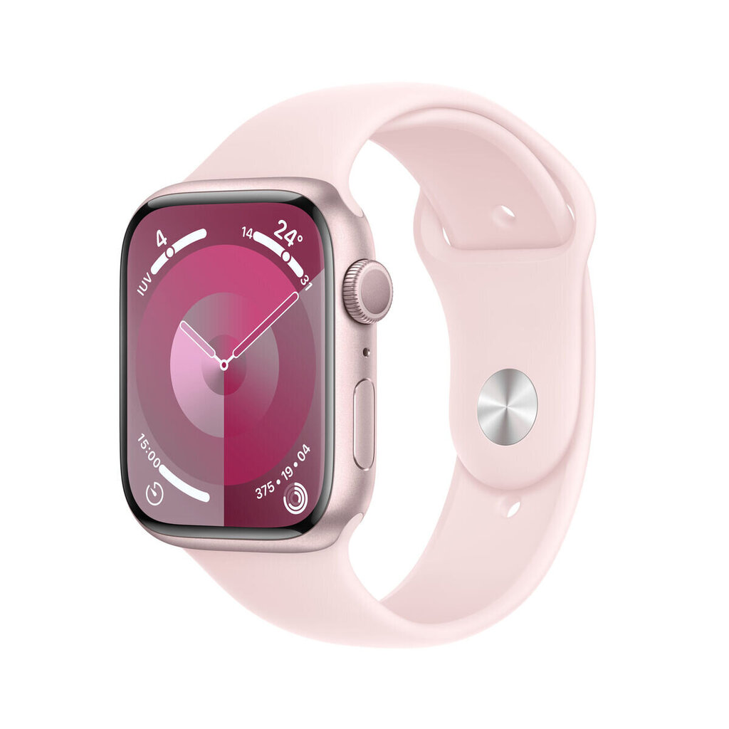 Смарт-часы Apple Watch S9 45 mm pink S7798512 цена | 220.lv