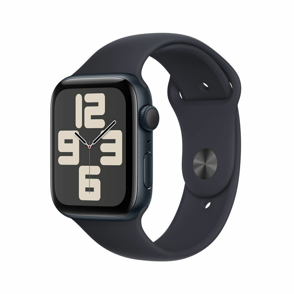 Apple Watch SE 44 mm black S7827024 cena un informācija | Viedpulksteņi (smartwatch) | 220.lv