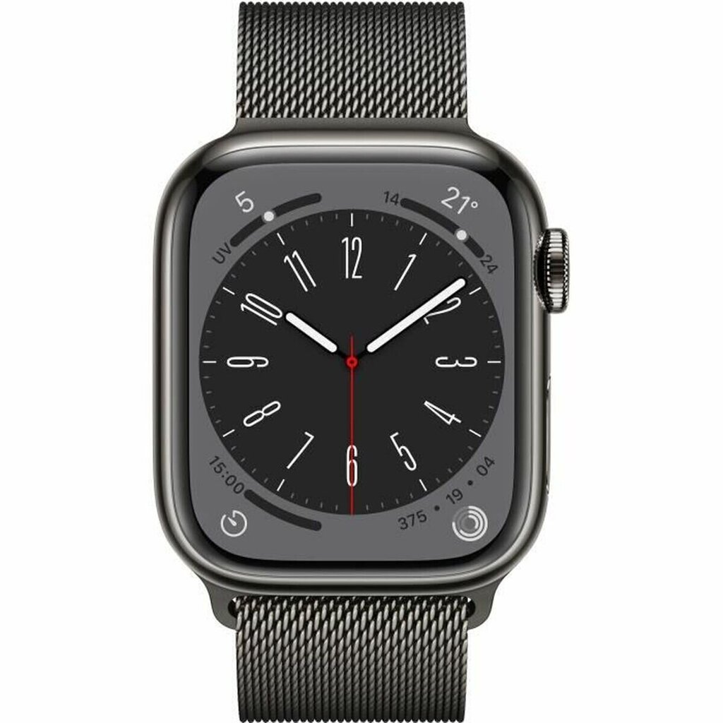 Apple Watch Series 8 black S7181601 cena un informācija | Viedpulksteņi (smartwatch) | 220.lv