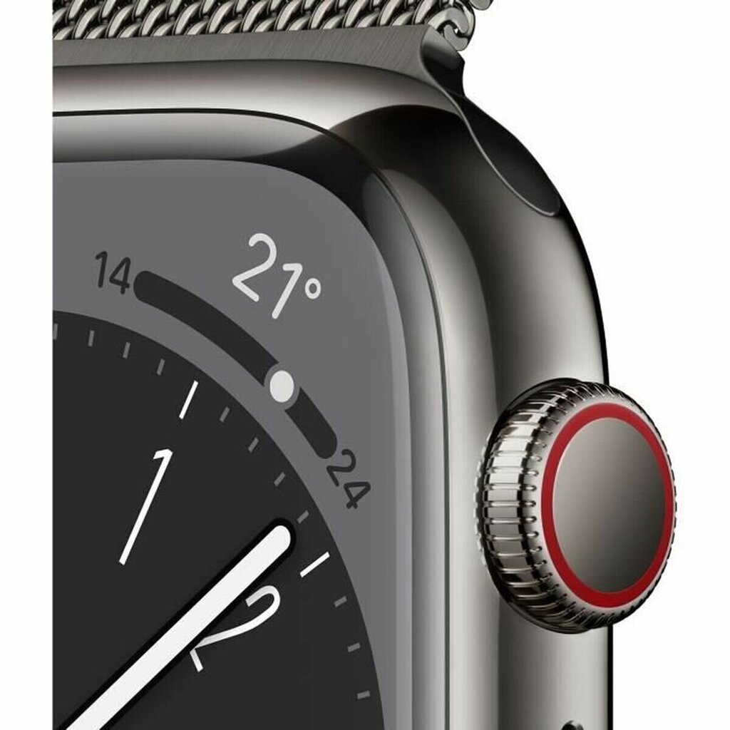 Apple Watch Series 8 black S7181601 cena un informācija | Viedpulksteņi (smartwatch) | 220.lv