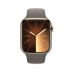 Apple Watch Series 9 45mm Gold Stainless Steel/Clay Sport Band цена и информация | Смарт-часы (smartwatch) | 220.lv