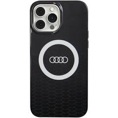 Audi IML Big Logo MagSafe Case iPhone 13 Pro Max 6.7" czarny|black hardcase AU-IMLMIP13PM-Q5|D2-BK цена и информация | Чехлы для телефонов | 220.lv