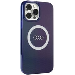 Audi IML Big Logo MagSafe Case iPhone 13 Pro Max 6.7" niebieski|navy blue hardcase AU-IMLMIP13PM-Q5|D2-BE цена и информация | Чехлы для телефонов | 220.lv