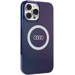 Audi IML Big Logo MagSafe Case iPhone 13 Pro | 13 6.1" niebieski|navy blue hardcase AU-IMLMIP13P-Q5|D2-BE цена и информация | Чехлы для телефонов | 220.lv