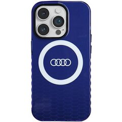 Audi IML Big Logo MagSafe Case iPhone 13 Pro | 13 6.1" niebieski|navy blue hardcase AU-IMLMIP13P-Q5|D2-BE цена и информация | Чехлы для телефонов | 220.lv