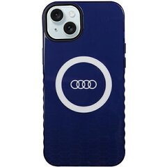 Audi IML Big Logo MagSafe Case iPhone 13 Pro | 13 6.1" niebieski|navy blue hardcase AU-IMLMIP13P-Q5|D2-BE цена и информация | Чехлы для телефонов | 220.lv