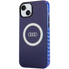 Audi IML Big Logo MagSafe Case iPhone 15 Plus | 14 Plus 6.7" niebieski|navy blue hardcase AU-IMLMIP15M-Q5|D2-BE цена и информация | Чехлы для телефонов | 220.lv