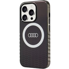 Audi IML Big Logo MagSafe Case iPhone 15 Pro 6.1" czarny|black hardcase AU-IMLMIP15P-Q5|D2-BK цена и информация | Чехлы для телефонов | 220.lv