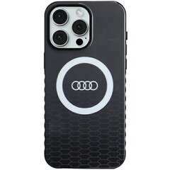 Audi IML Big Logo MagSafe Case iPhone 15 Pro Max 6.7" czarny|black hardcase AU-IMLMIP15PM-Q5|D2-BK цена и информация | Чехлы для телефонов | 220.lv