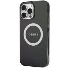 Audi IML Big Logo MagSafe Case iPhone 13 Pro | 13 6.1" czarny|black hardcase AU-IMLMIP13P-Q5|D2-BK цена и информация | Чехлы для телефонов | 220.lv