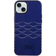 Audi IML MagSafe Case iPhone 15 Pro 6.1" niebieski|navy blue hardcase AU-IMLMIP15P-A6|D3-BE цена и информация | Чехлы для телефонов | 220.lv