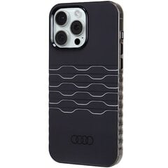 Audi IML MagSafe Case iPhone 15 Pro 6.1" czarny|black hardcase AU-IMLMIP15P-A6|D3-BK цена и информация | Чехлы для телефонов | 220.lv